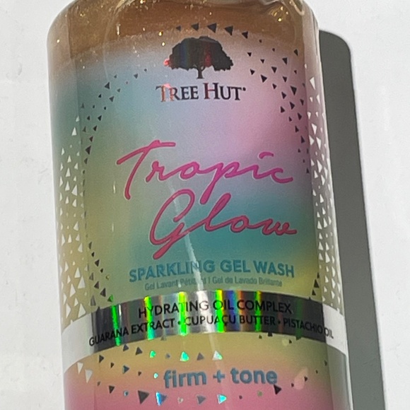 NWT - Tree Hut Sugar Scrub - Tropic Glow Sparkling Gel Wash - Picture 2 of 3